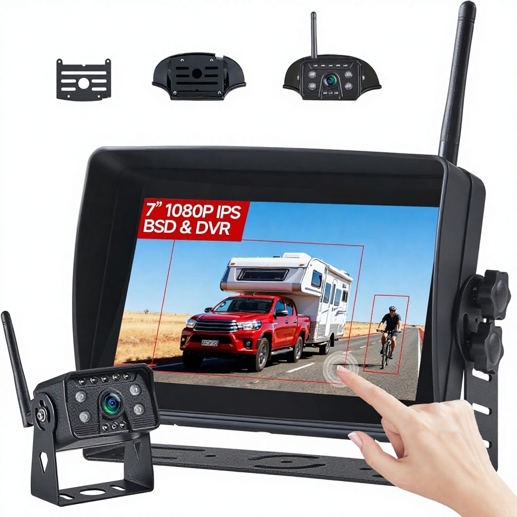 Cameras - Telecamera di Retromarcia Wireless per Camper