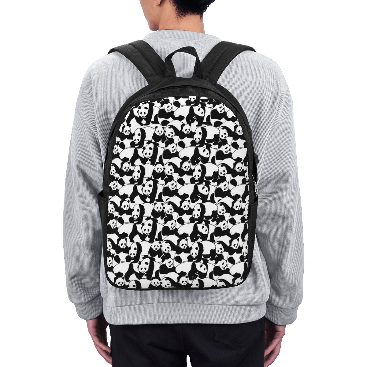 Laptops - Zaino con motivo panda, borsa da