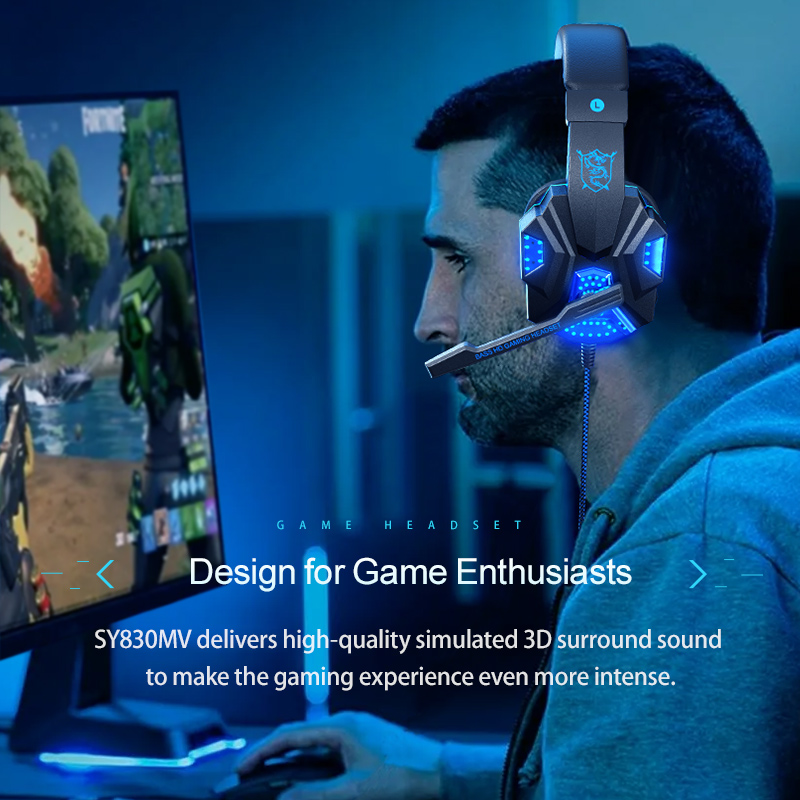 Cuffie da gioco con audio surr - Gaming Headset With Mic Rgb recensione e prezzo