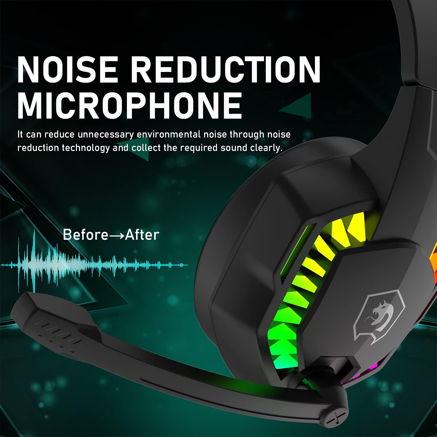 MAMBASNAKE CY907 Cuffie da gio - Gaming Headset With Mic Rgb recensione e prezzo