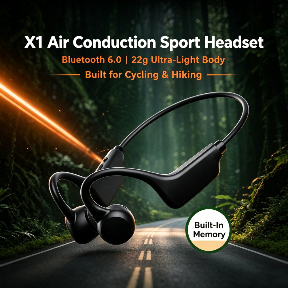 KEBIDUMEI Auricolari Bluetooth - Open Ear Air Conduction Headphones recensione e prezzo