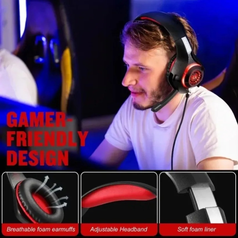 Cuffie da Gaming LED con Micro - Gaming Headset With Mic Rgb recensione e prezzo