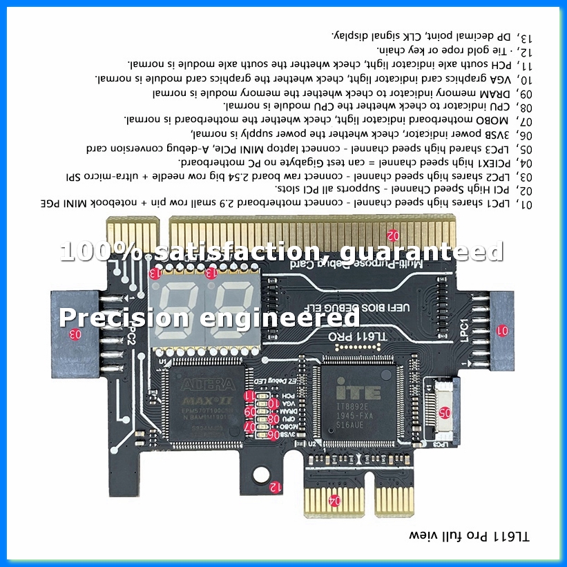 Scheda Diagnostica TL611 PRO P - Laptops recensione e prezzo