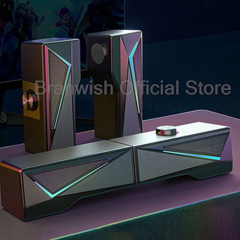 Soundbar da gioco RGB con alto - Rgb Computer Soundbar For Pc recensione e prezzo