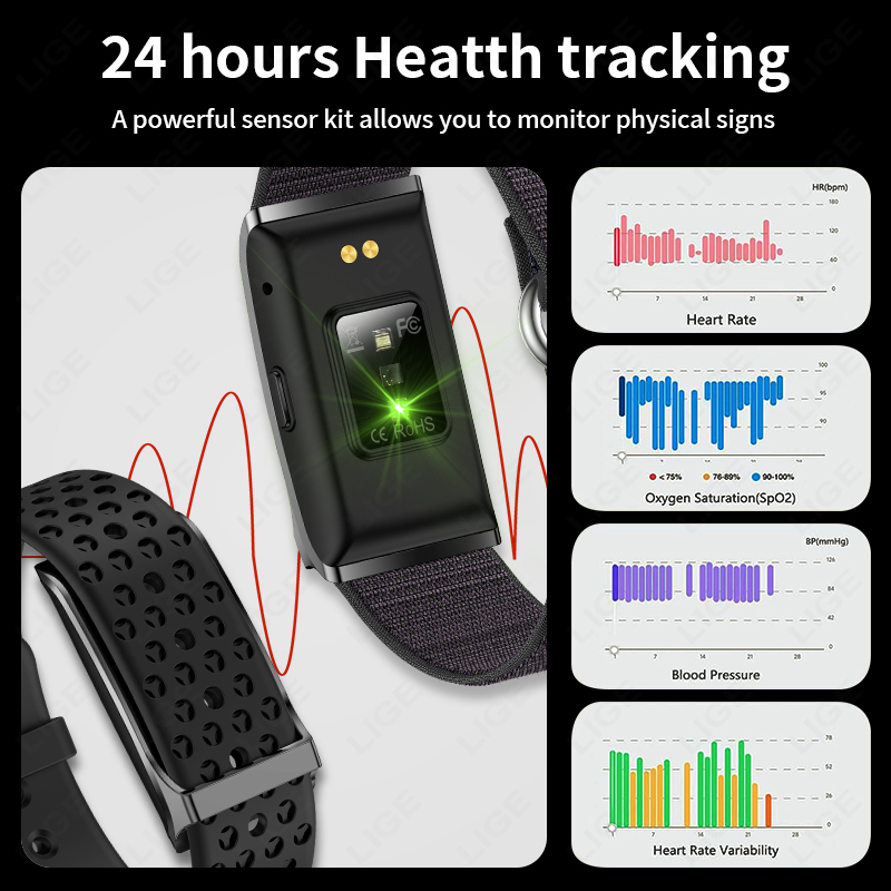 LIGE 100+ Sport Fitness Tracke - Smartwatches recensione e prezzo