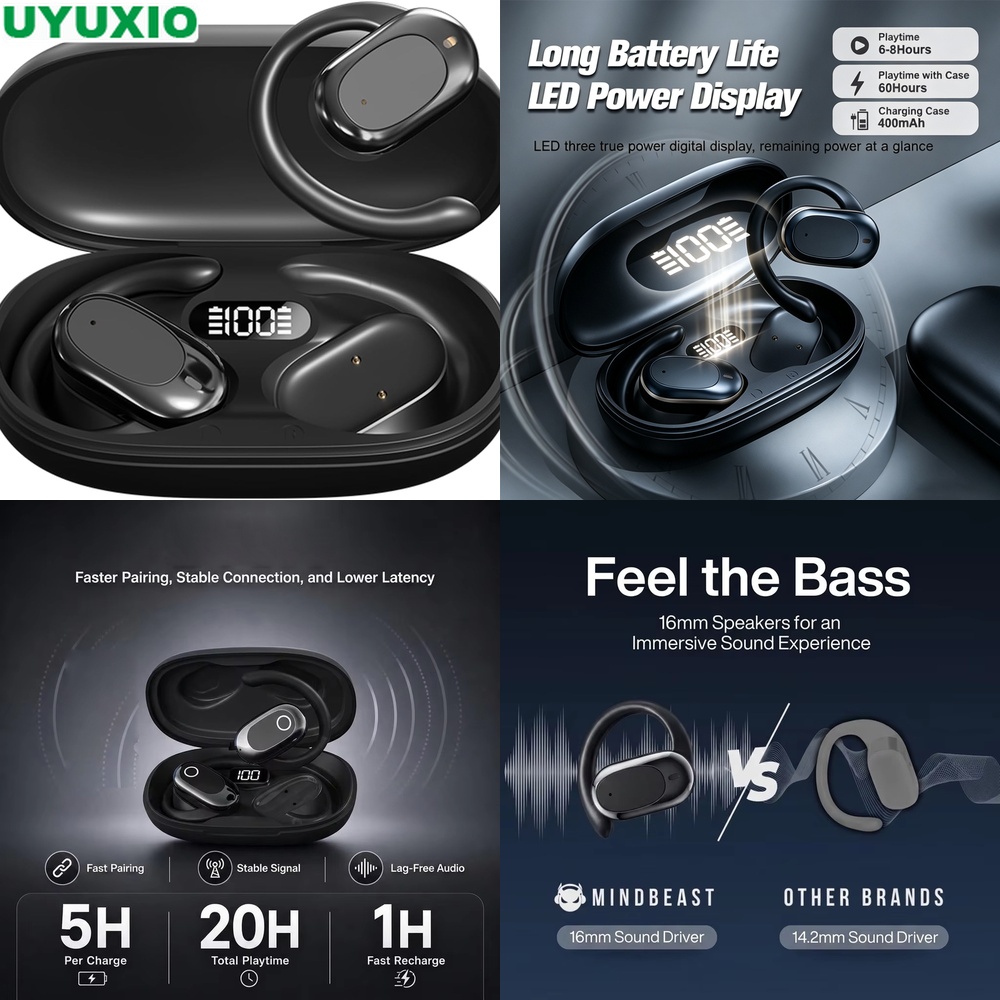 Auricolari Open Ear e Cuffie W - Bone Conduction Running Headphones recensione e prezzo