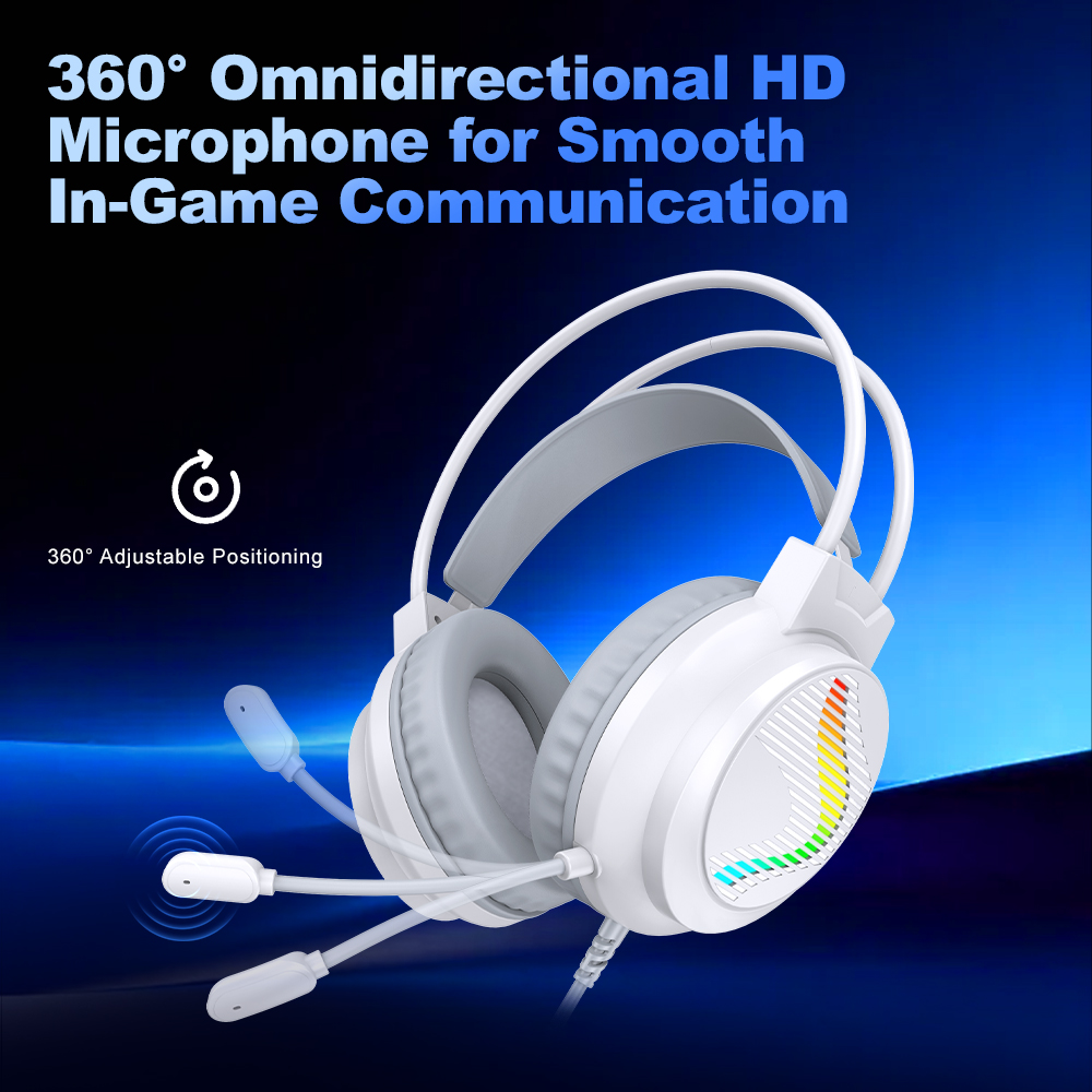 Cuffie da Gaming Cablate H10 c - Gaming Headset With Mic Rgb recensione e prezzo